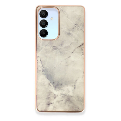 Samsung A55 - Marmer Back Cover - Steen
