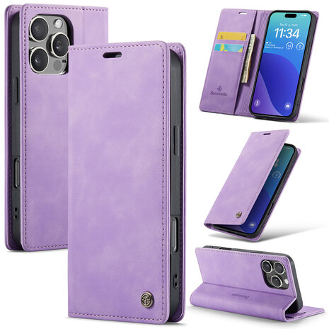 iPhone 16 Pro Max - Bright Lila - Book Case
