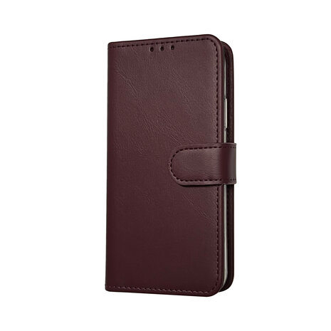 iPhone 11 - Book Case - Bordeaux