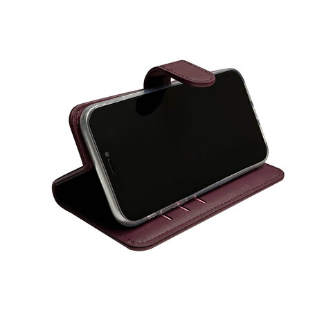 iPhone 11 - Book Case - Bordeaux