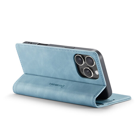 iPhone 16 Pro Max - Aqua Blue - Book Case