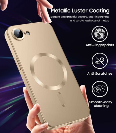 iPhone 16e - MagSafe Matte TPU - Goud
