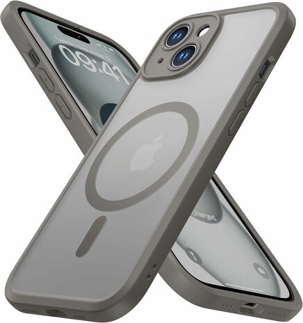 iPhone 13 - Grijs - Matte Armor - Geschikt voor MagSafe