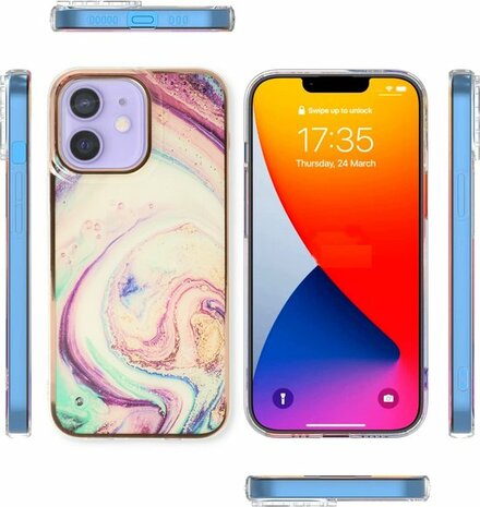 iPhone 11 - Marmer Back Cover - Twister