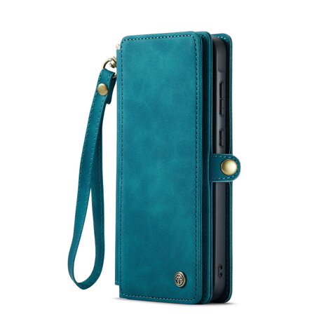 Samsung A56 - Emerald Green - 2 in 1 Book met Extra Vakken