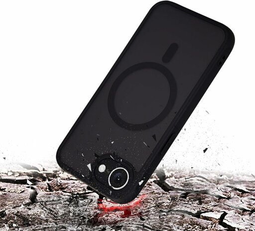 iPhone 16e - Magsafe Matte Armor &amp; 2x Glas - Zwart