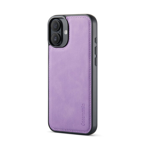 iPhone 16 Plus - Bright Lila - 2 in 1 Book Case