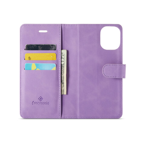 iPhone 16 Plus - Bright Lila - 2 in 1 Book Case