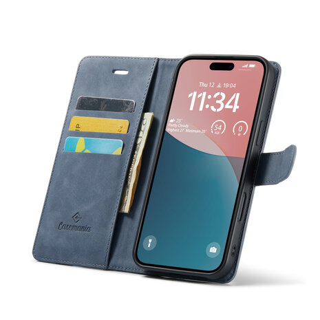 iPhone 16 Plus - Shadow Gray - 2 in 1 Book Case