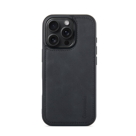 iPhone 16 Pro - Charcoal Gray - 2 in 1 Book Case