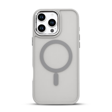 iPhone 16 Pro - Grijs - Matte Armor - Geschikt voor MagSafe