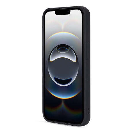 iPhone 16E - Diamant Glitter - Zwart