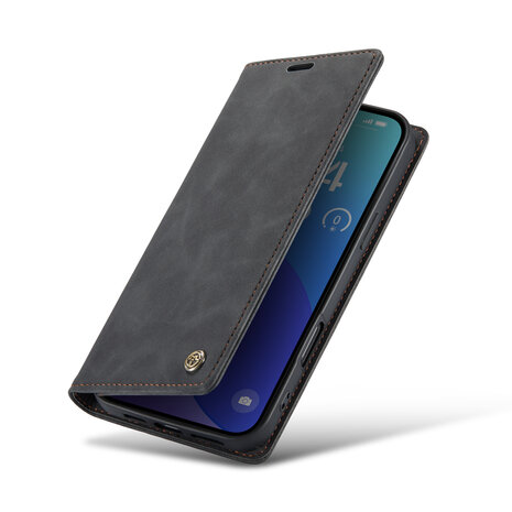 iPhone 16 Pro Max - Charcoal Gray - Book Case