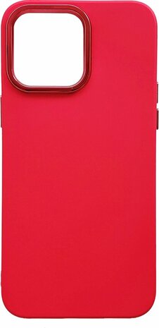 iPhone 14 Pro - Shockproof Back Cover - Rood
