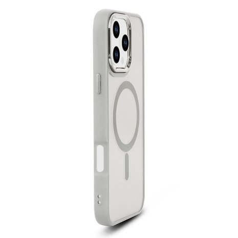 iPhone 16 Pro Max - Grijs - Matte Armor - Geschikt voor MagSafe