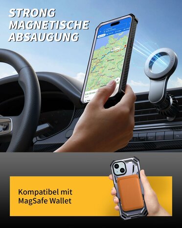 iPhone 15 Plus - Paars - Kickstand - Geschikt voor MagSafe