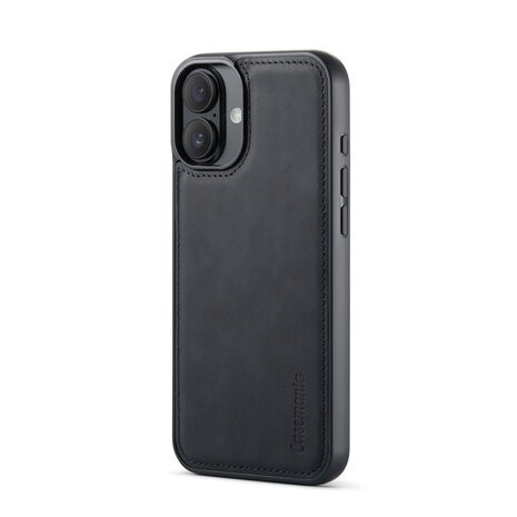 iPhone 16 Plus - Charcoal Gray - 2 in 1 Book Case