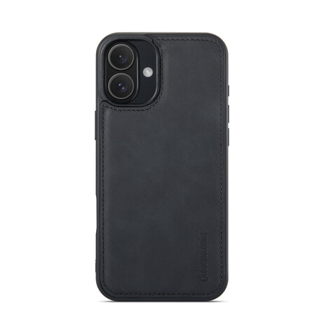 iPhone 16 Plus - Charcoal Gray - 2 in 1 Book Case
