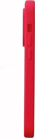 iPhone 14 Pro - Microfiber Back Cover - Rood