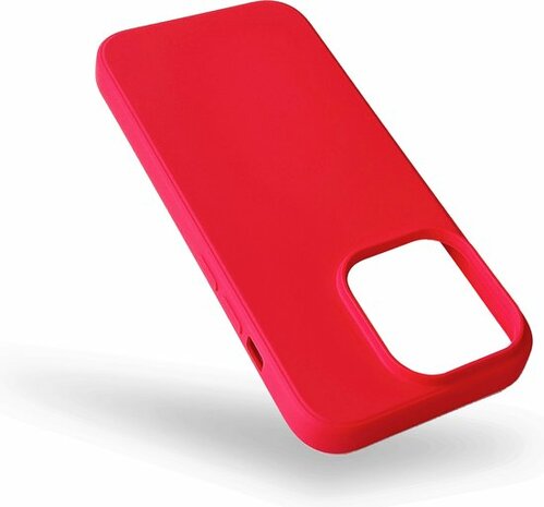 iPhone 14 Pro - Microfiber Back Cover - Rood