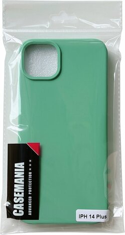 iPhone 14 Plus - HQ TPU Back Cover - Licht Groen