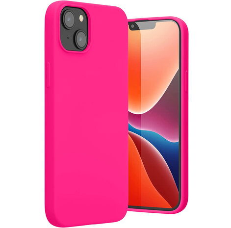 iPhone 14 Plus - Liquid Back Cover - Roze