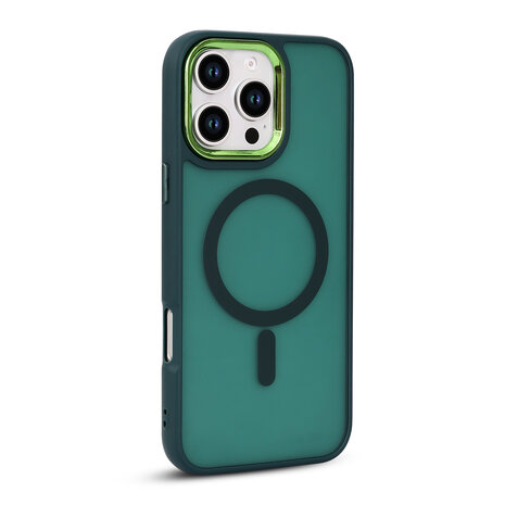 iPhone 16 Pro - Groen - Matte Armor - Geschikt voor MagSafe