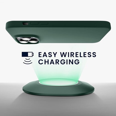 iPhone 14 Pro - Liquid Back Cover - Groen