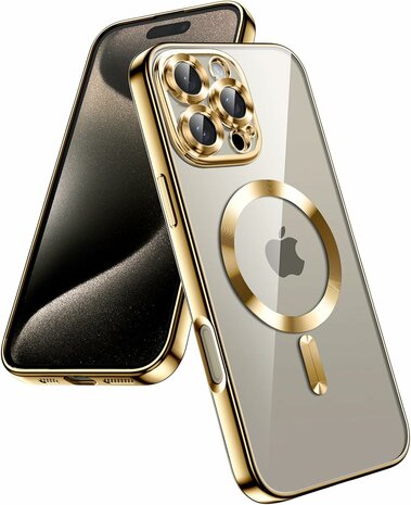 iPhone 16 Pro - Goud - Siliconen MagSafe Back Cover