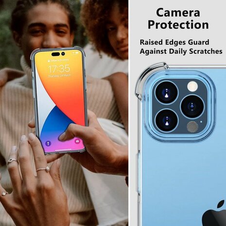 iPhone 14 Pro Max - Anti-Shock - Transparant