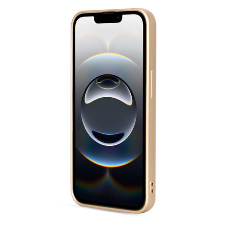 iPhone 16E - Marmer Diamant Glitter - Roze