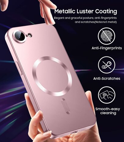 iPhone 16e - MagSafe Matte TPU - Roze