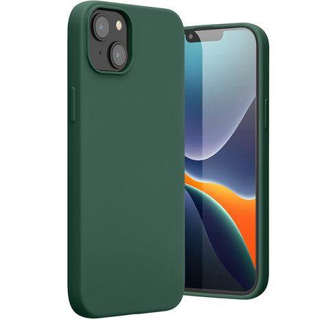 iPhone 14 Plus - Liquid Back Cover - Groen