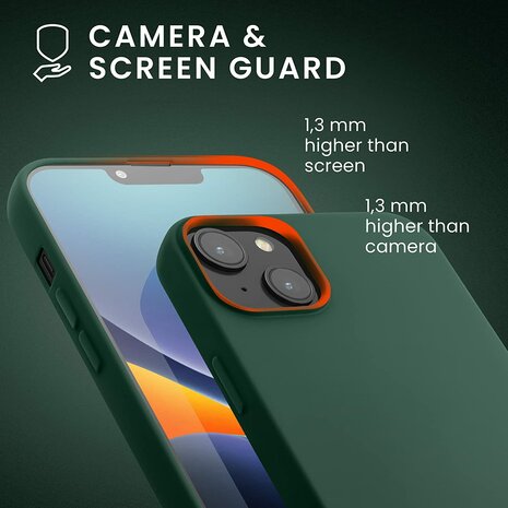 iPhone 14 Plus - Liquid Back Cover - Groen