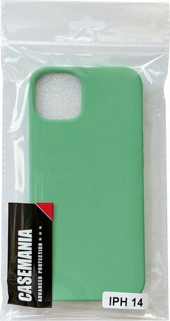 iPhone 14 - HQ TPU Back Cover - Licht Groen