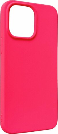 iPhone 14 Pro Max - HQ TPU Back Cover - Neon Roze