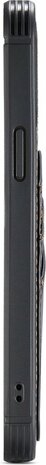iPhone 13 Pro Max - Back Cover met Kaarthouder - Charcoal Gray