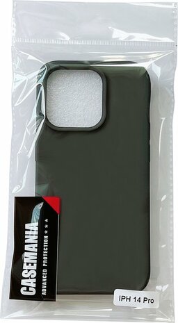 iPhone 14 Pro - HQ TPU Back Cover - Grijs