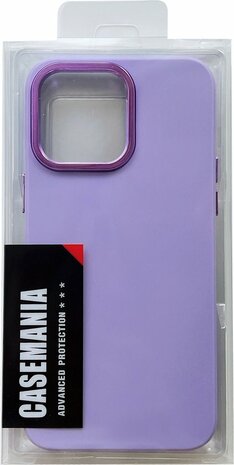iPhone 14 Pro - Shockproof Back Cover - Paars