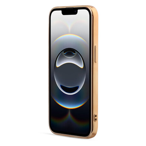 iPhone 16e - Goud - Siliconen MagSafe Back Cover