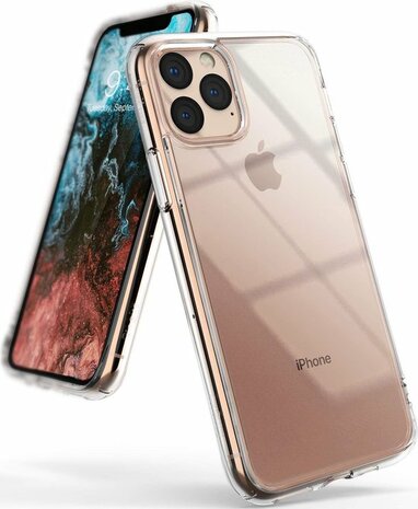 iPhone 11 Pro Max - Siliconen Back Cover - Transparant