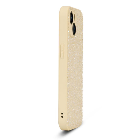 iPhone 12 - Diamant Glitter - Goud