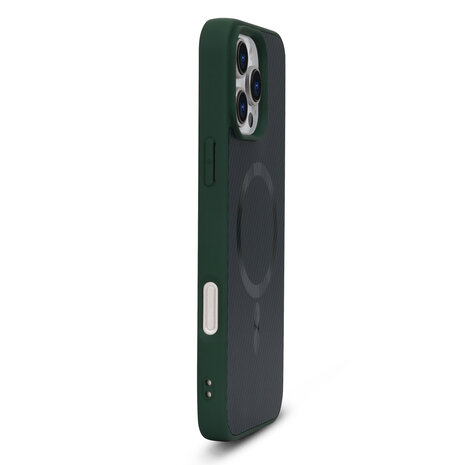 iPhone 11 - Groen - Carbon MagSafe Back Cover