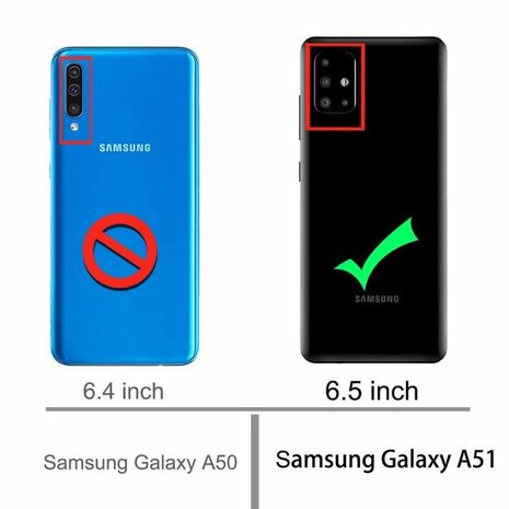 Samsung A51 - Armor met Kickstand Ring &amp; Glas - Goud