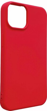 iPhone 14 Plus - Microfiber Back Cover - Rood