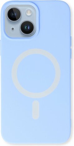 iPhone 14 - Magnetische Back Cover - Blauw