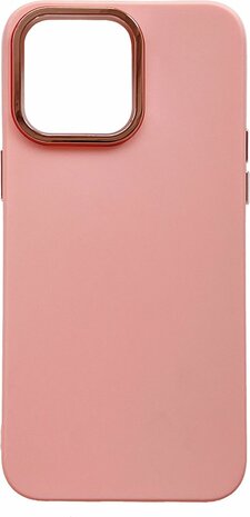 iPhone 14 Pro - Shockproof Back Cover - Roze