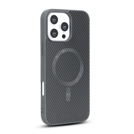 iPhone 14 Pro - Grijs - Carbon MagSafe Back Cover