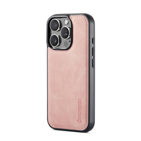 iPhone 16 Pro - Pale Pink - 2 in 1 Book Case