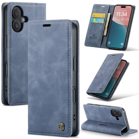 iPhone 16 - Shadow Gray - Book Case